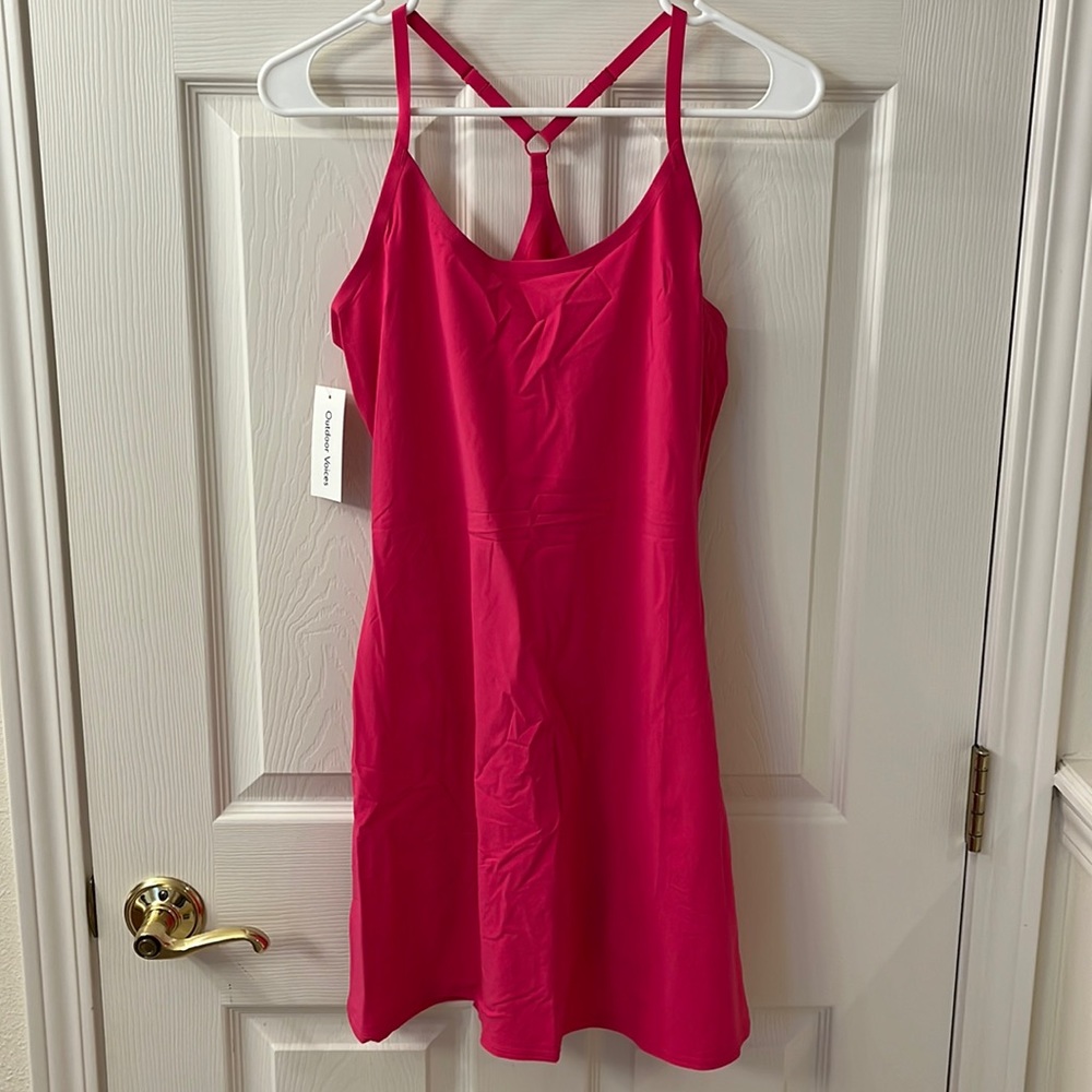Outdoor Voices Exercise Dress Winecup
